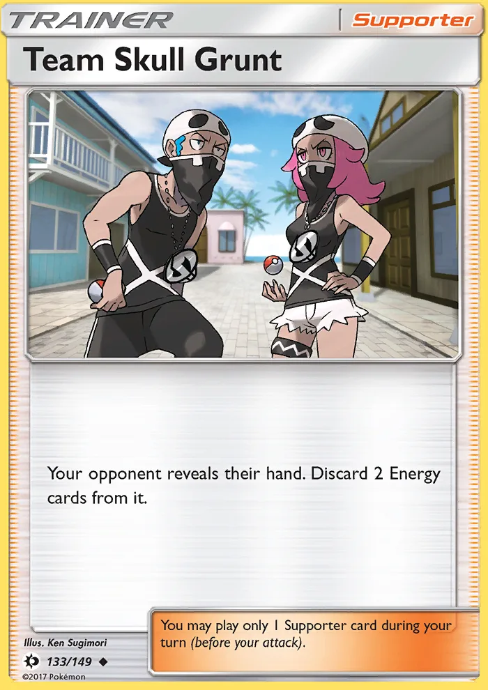 Team Skull Grunt · Sun & Moon 133/149