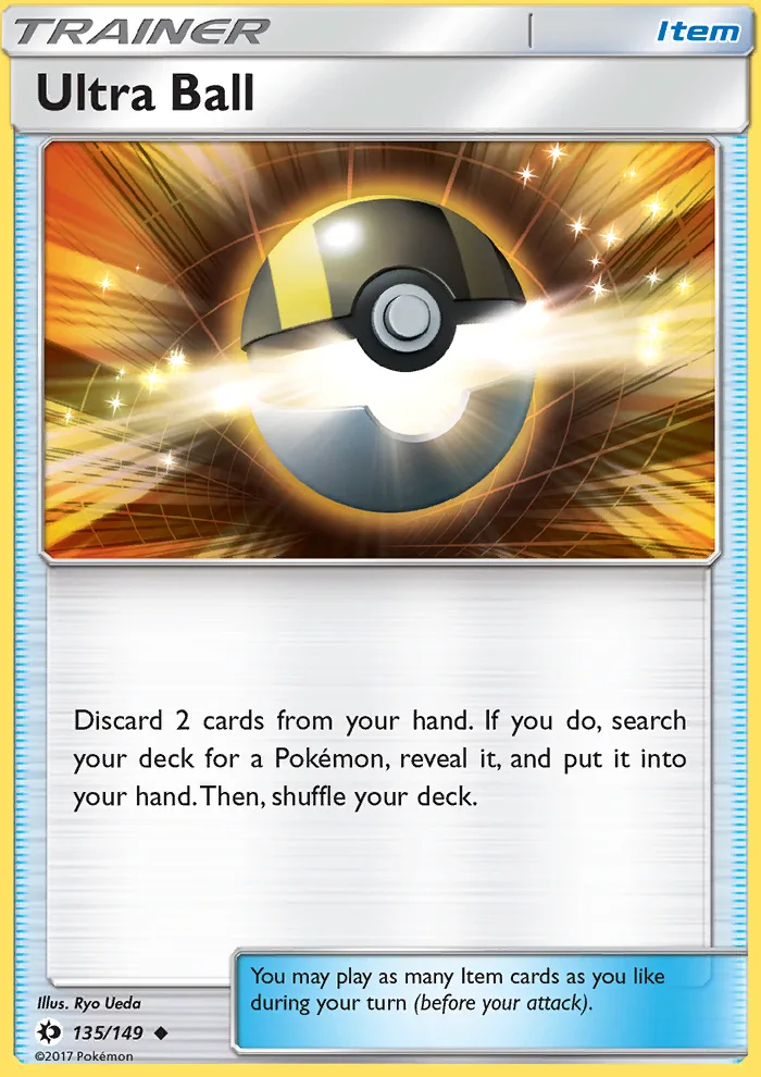 Ultra Ball · Sun & Moon 135/149