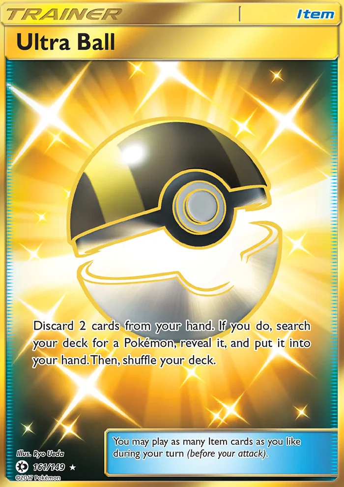 Ultra Ball · Sun & Moon 161/149