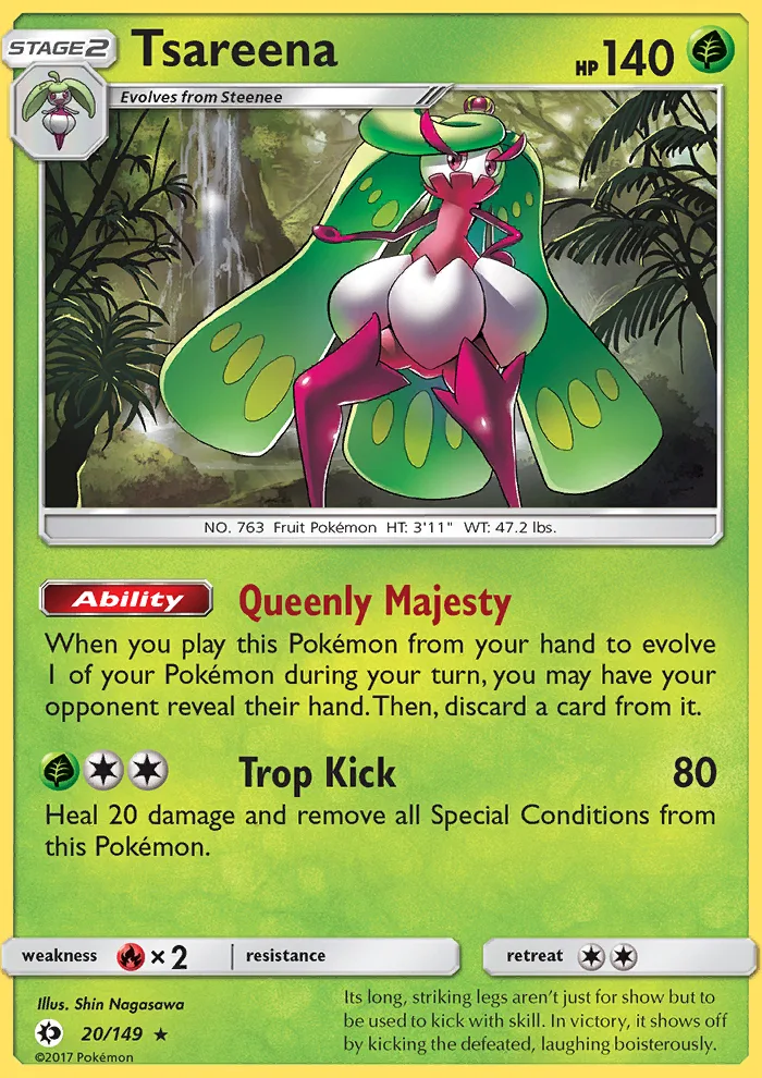 Tsareena · Sun & Moon 20/149