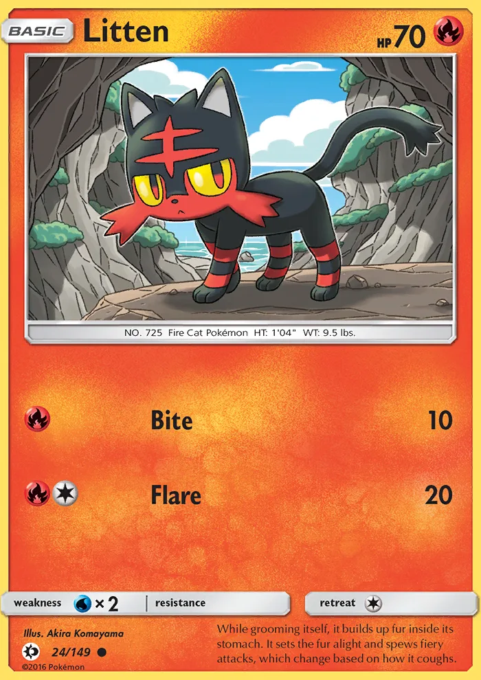 Litten · Sun & Moon 24/149