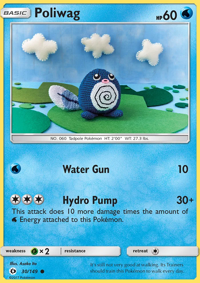 Poliwag · Sun & Moon 30/149