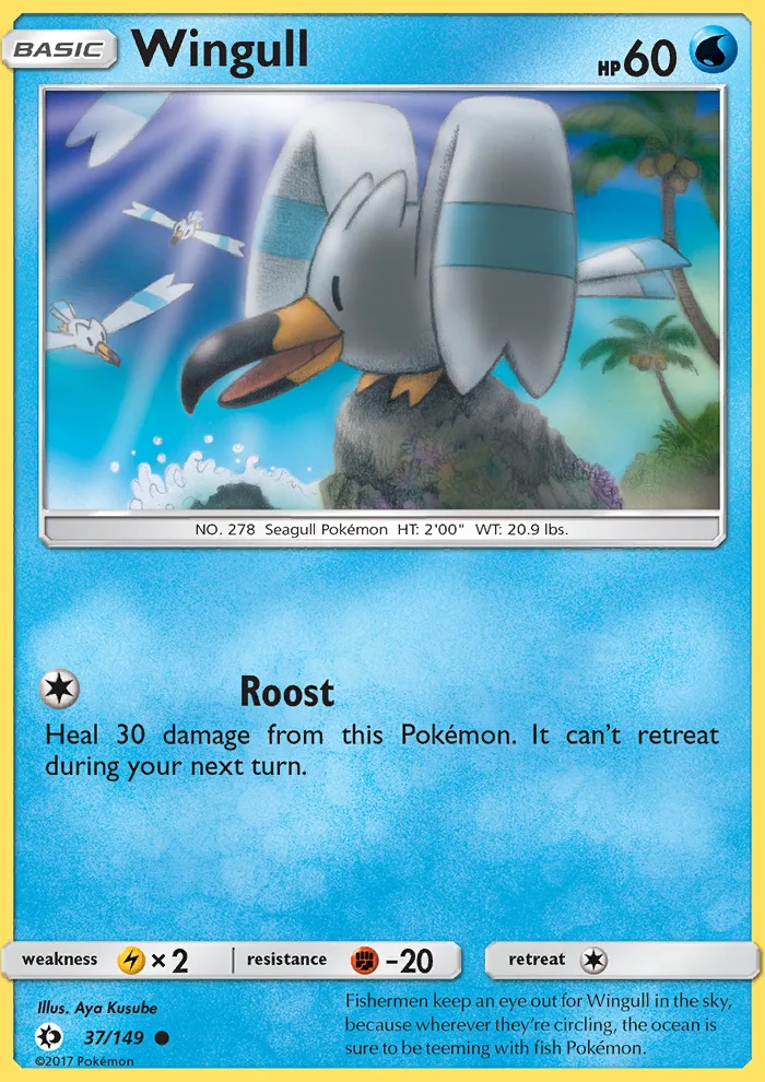 Wingull · Sun & Moon 37/149