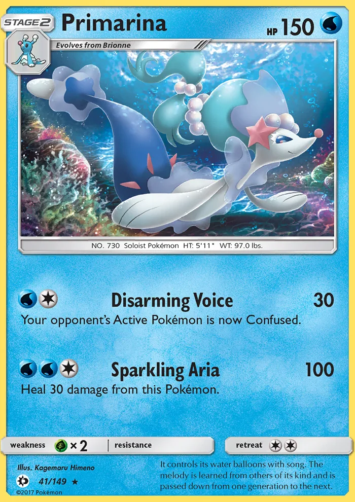 Primarina · Sun & Moon 41/149