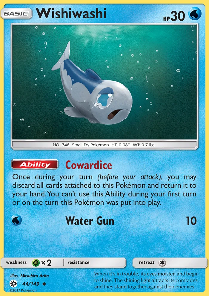 Wishiwashi · Sun & Moon 44/149