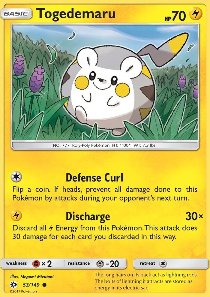 Togedemaru · Sun & Moon 53/149