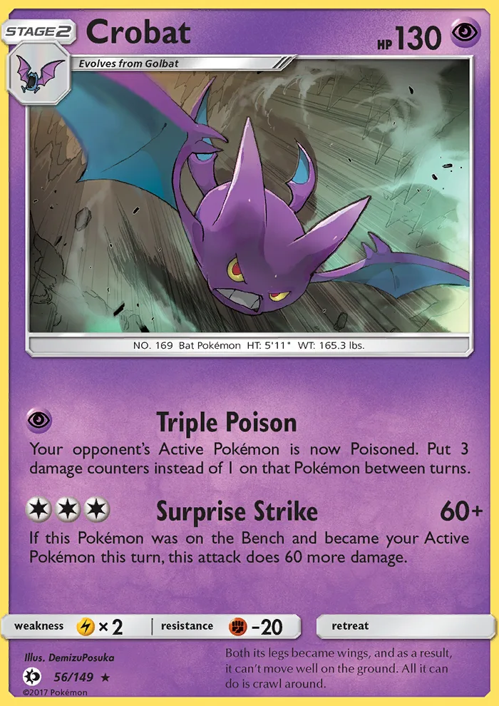 Crobat · Sun & Moon 56/149