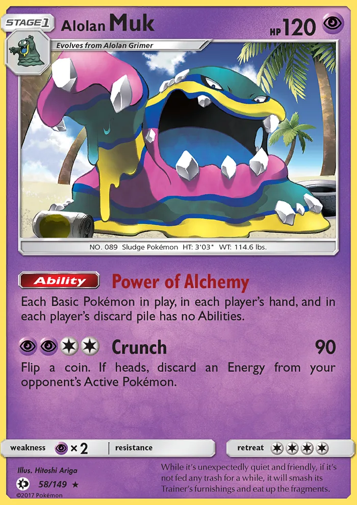 Alolan Muk · Sun & Moon 58/149