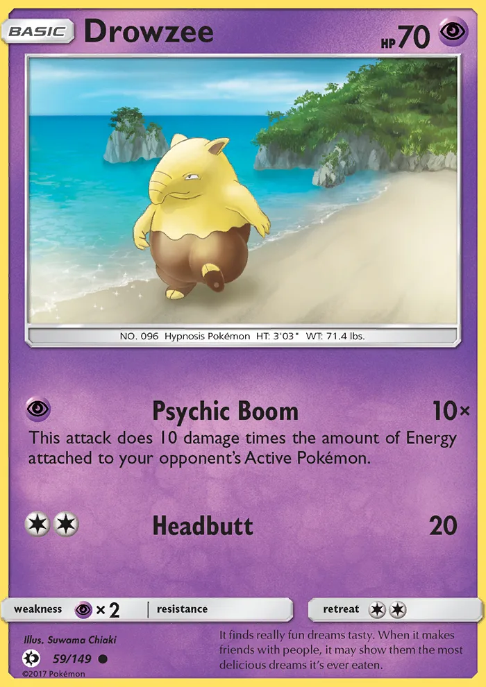 Drowzee · Sun & Moon 59/149