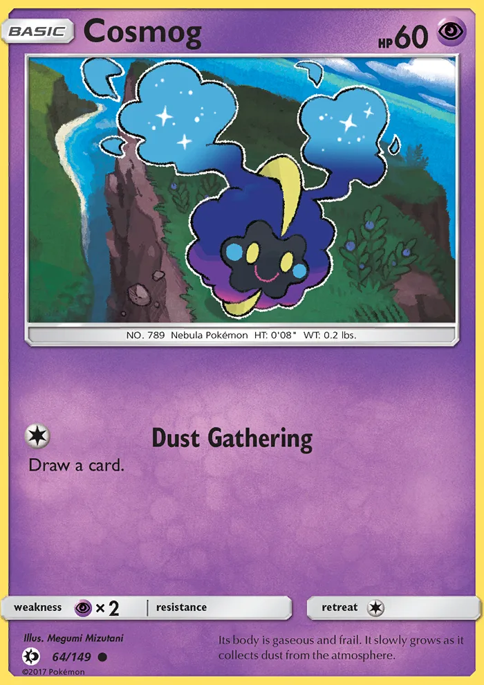 Cosmog · Sun & Moon 64/149