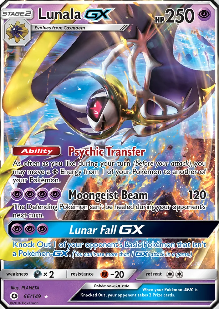 Lunala GX · Sun & Moon 66/149