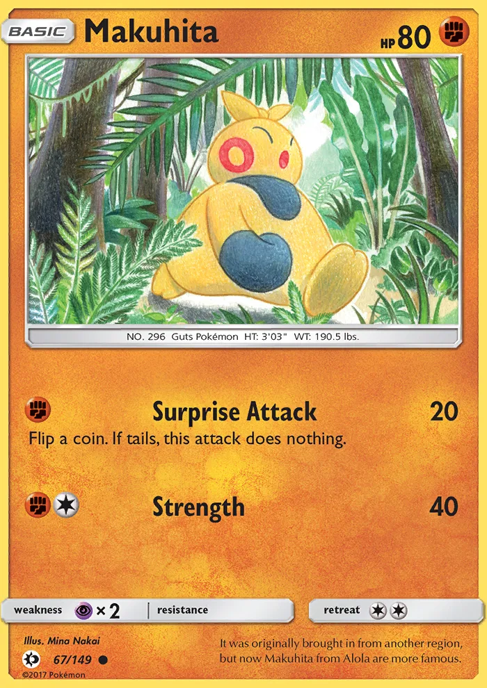 Makuhita · Sun & Moon 67/149