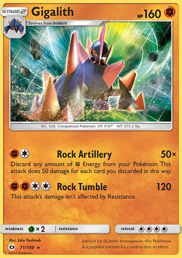 Gigalith · Sun & Moon 71/149