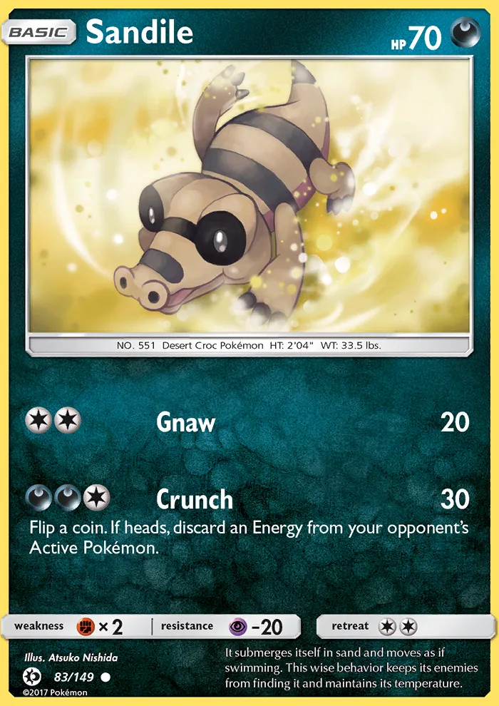 Sandile · Sun & Moon 83/149