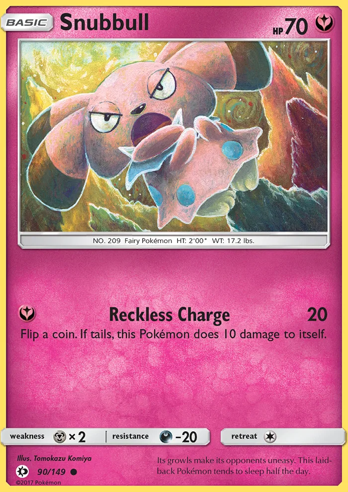 Snubbull · Sun & Moon 90/149