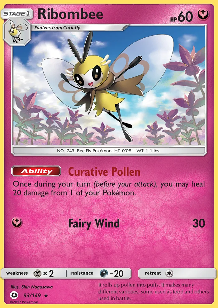Ribombee · Sun & Moon 93/149