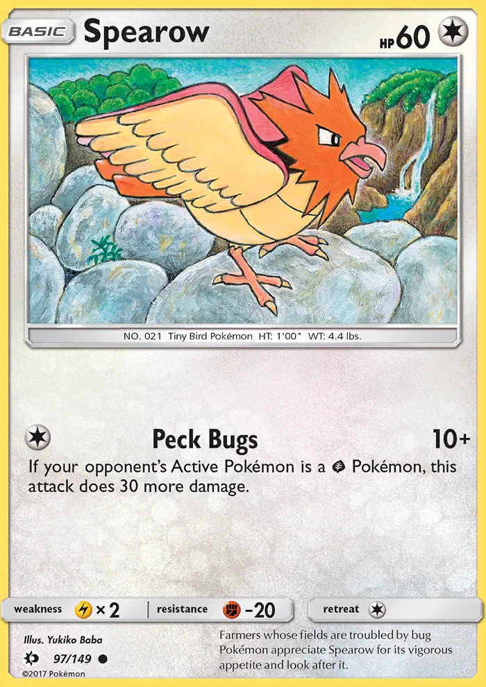 Spearow · Sun & Moon 97/149