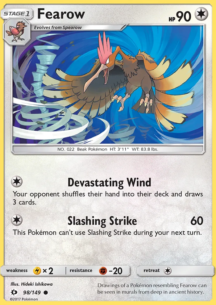 Fearow · Sun & Moon 98/149