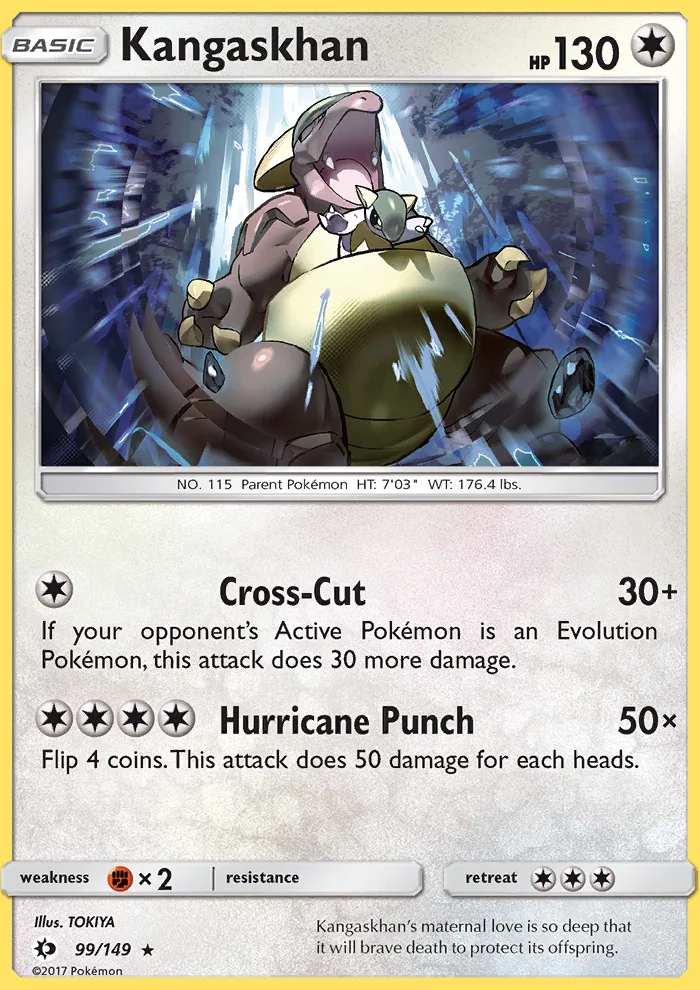 Kangaskhan · Sun & Moon 99/149