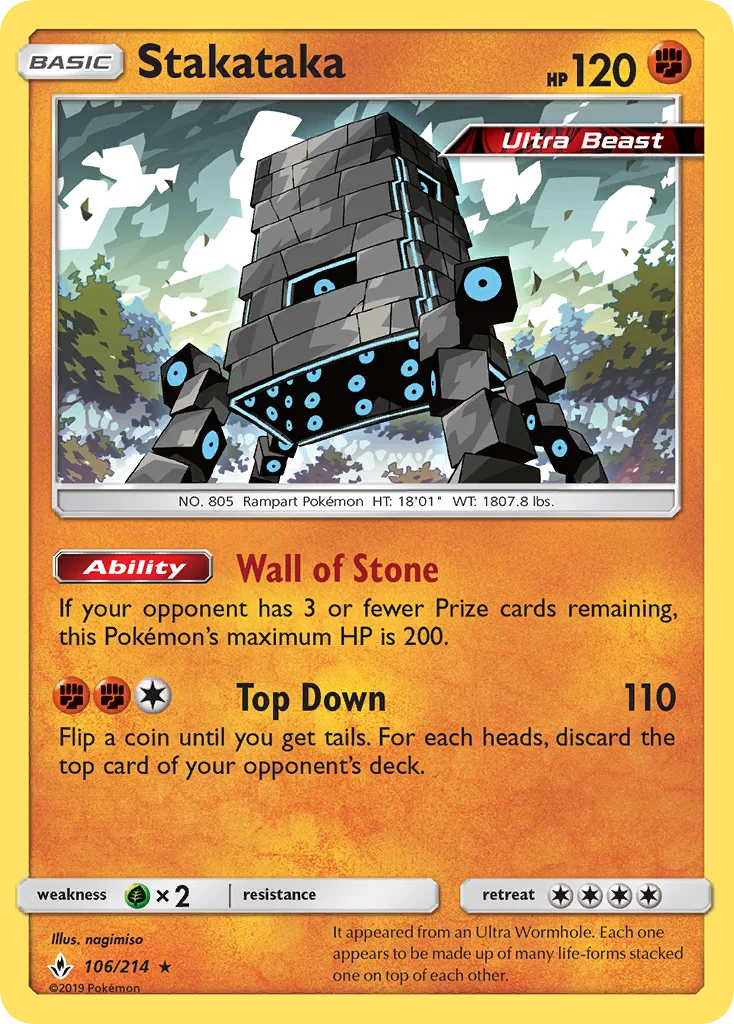 Stakataka · Unbroken Bonds 106/214