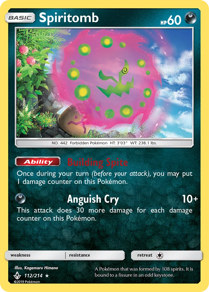 Spiritomb · Unbroken Bonds 112/214