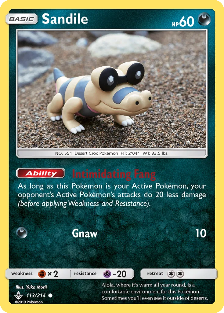 Sandile · Unbroken Bonds 113/214