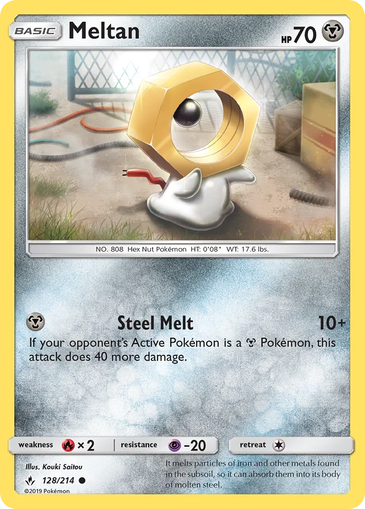 Meltan · Unbroken Bonds 128/214