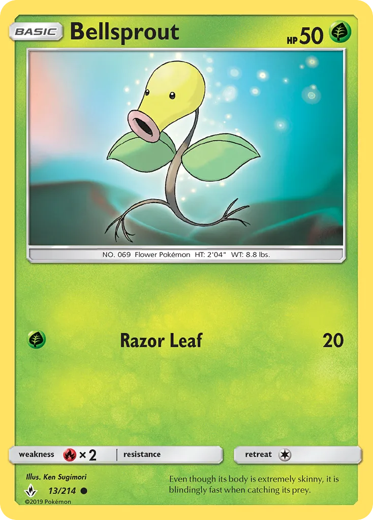 Bellsprout · Unbroken Bonds 13/214