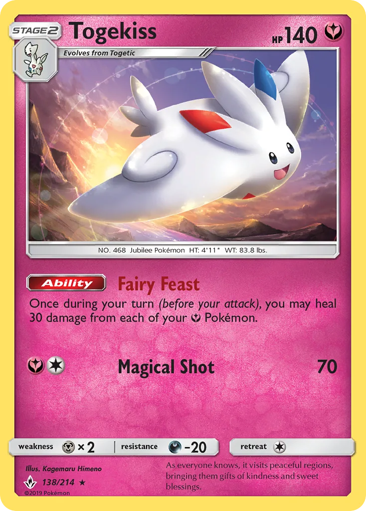 Togekiss · Unbroken Bonds 138/214