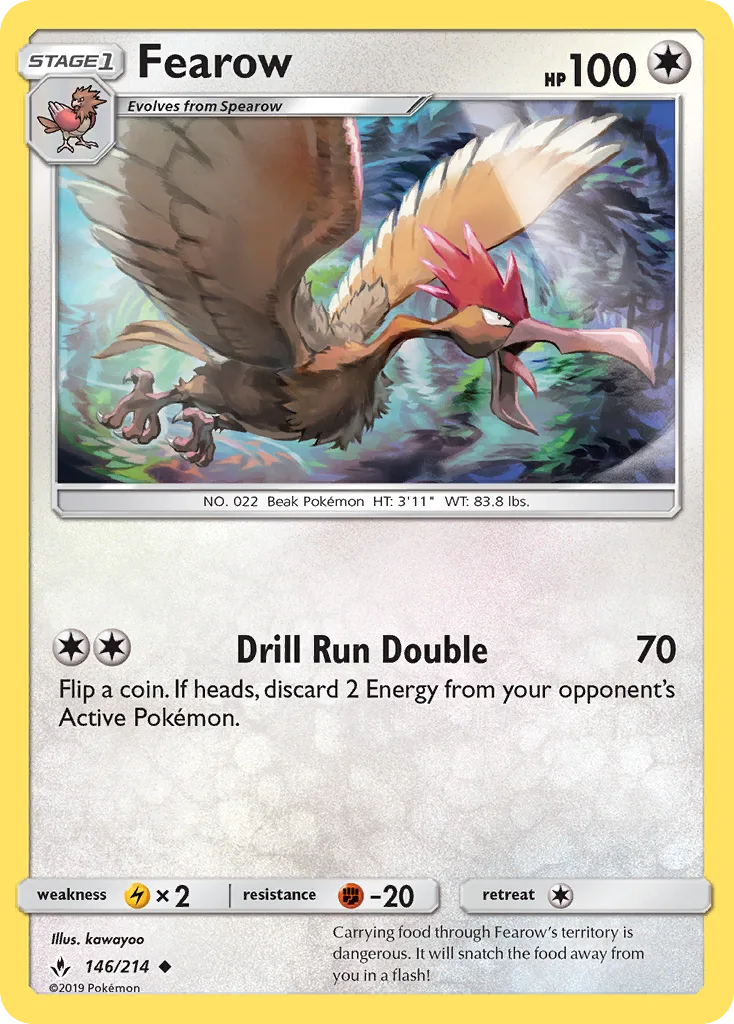 Fearow · Unbroken Bonds 146/214