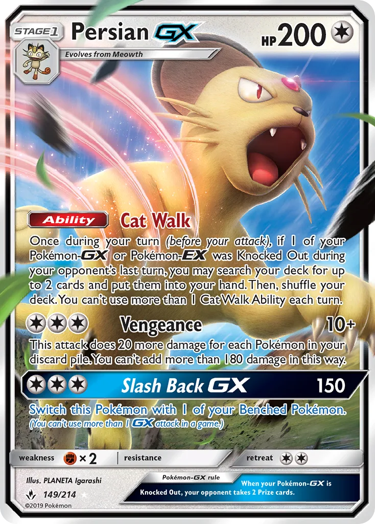 Persian GX · Unbroken Bonds 149/214