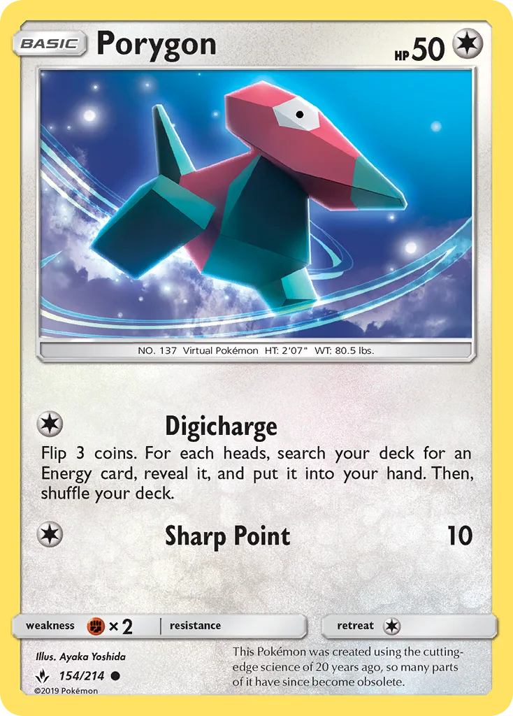 Porygon · Unbroken Bonds 154/214
