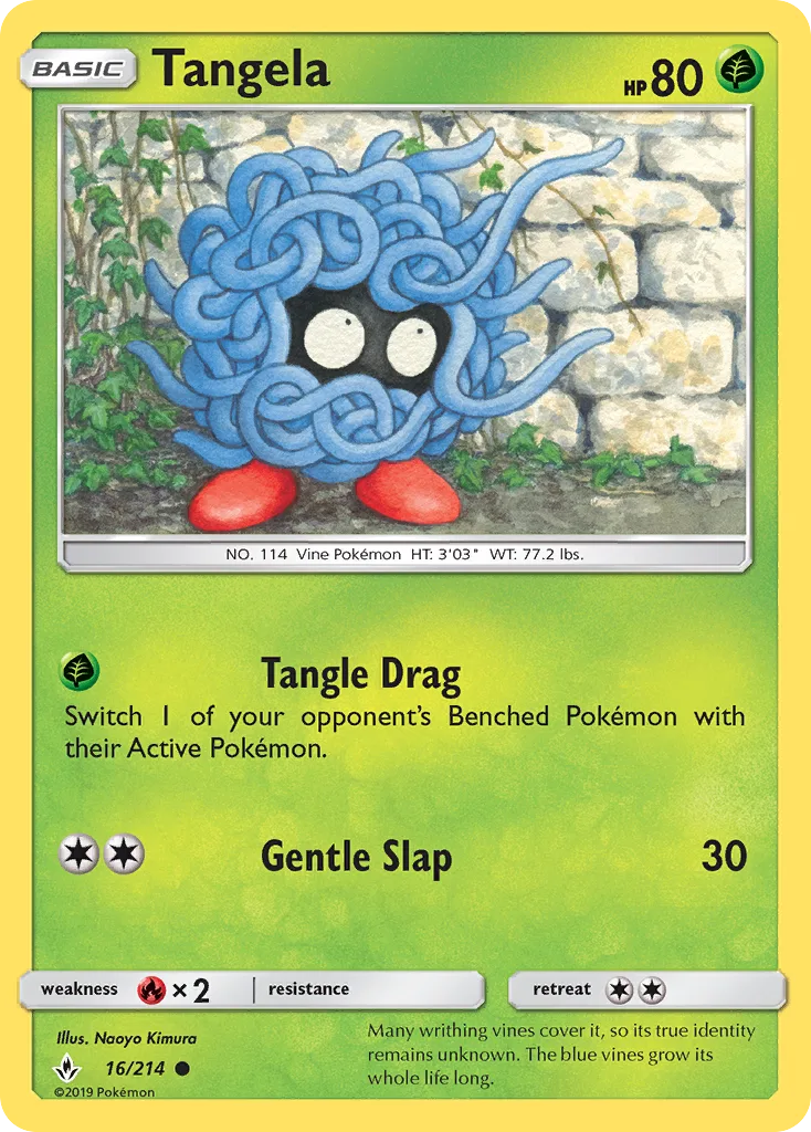 Tangela · Unbroken Bonds 16/214