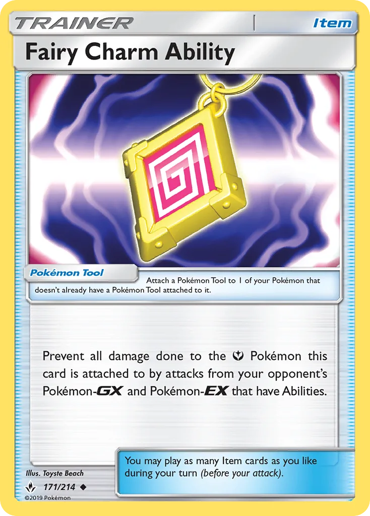 Fairy Charm Ability · Unbroken Bonds 171/214