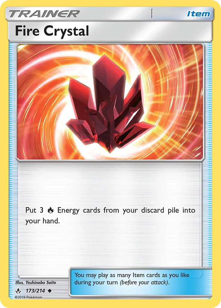Fire Crystal · Unbroken Bonds 173/214