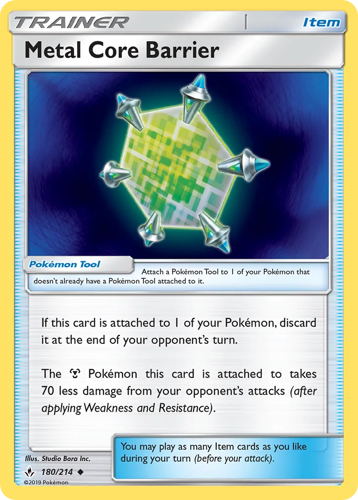 Metal Core Barrier · Unbroken Bonds 180/214