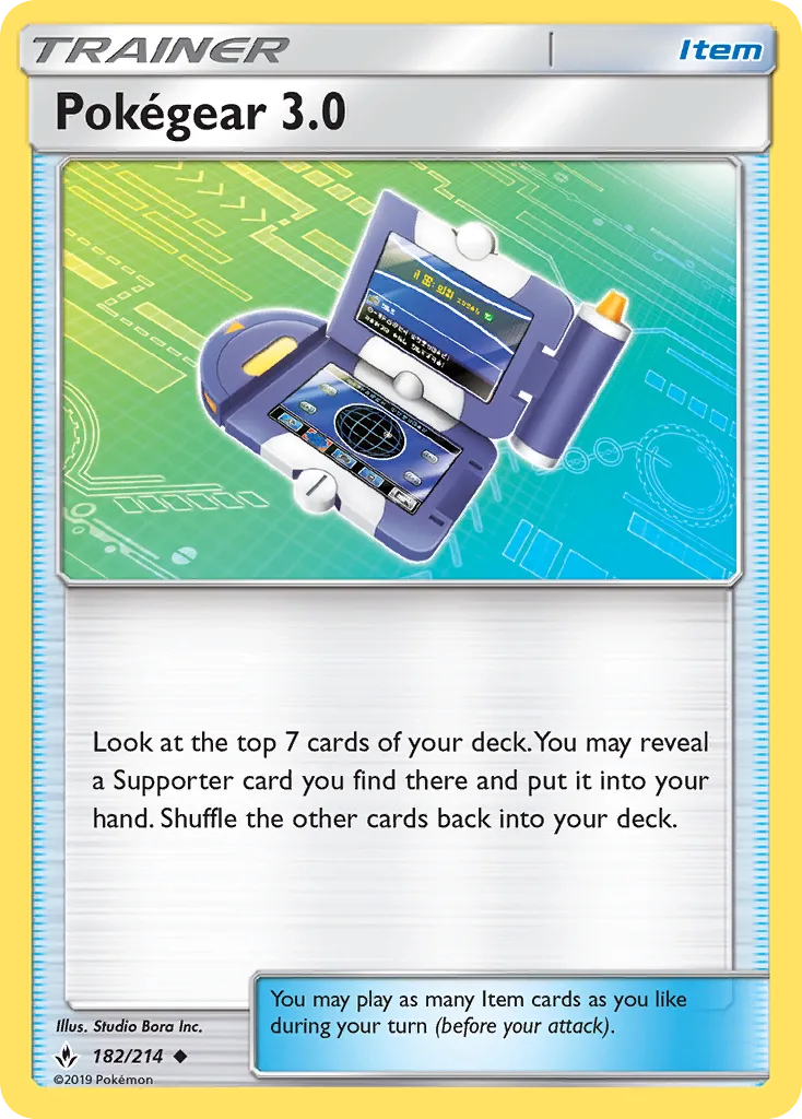 Pokégear 3.0 · Unbroken Bonds 182/214