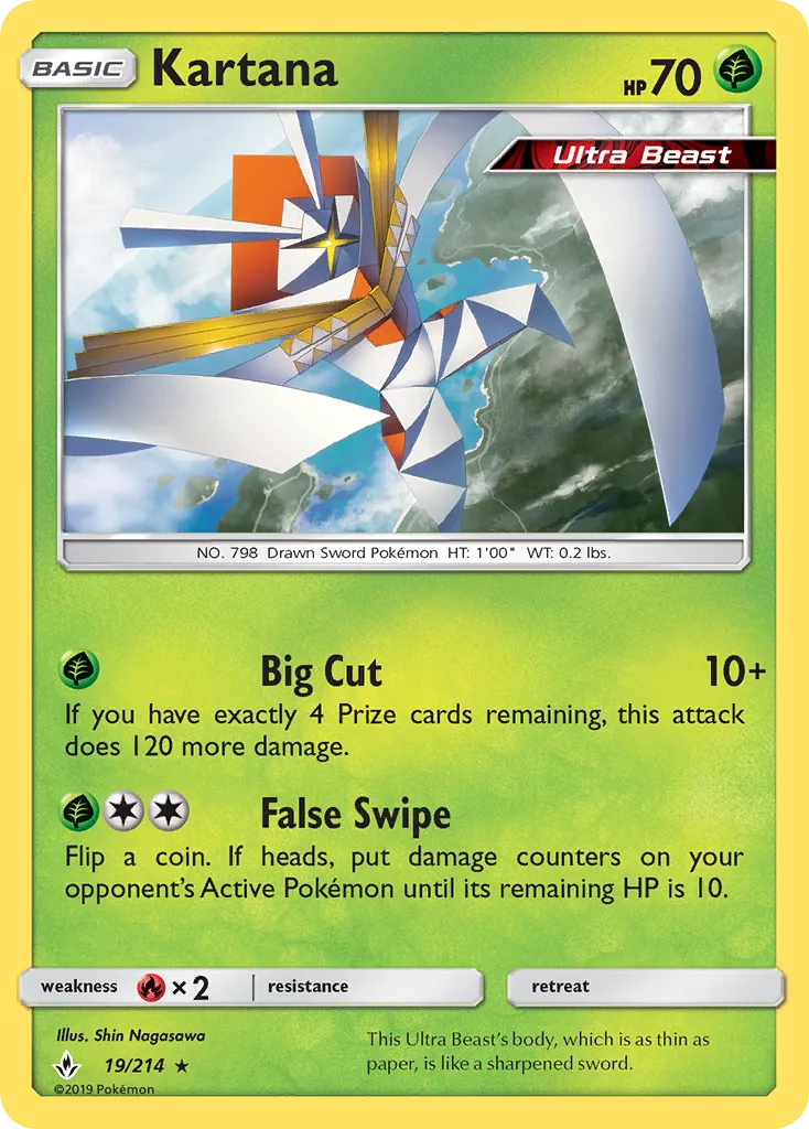 Kartana · Unbroken Bonds 19/214
