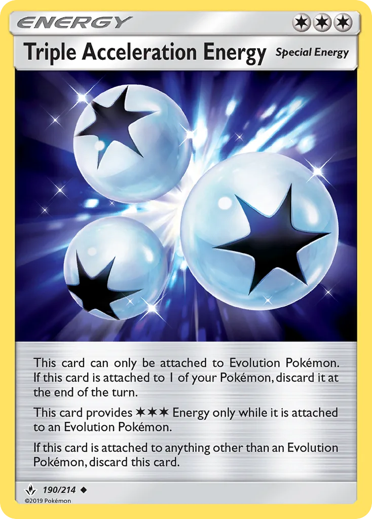 Triple Acceleration Energy · Unbroken Bonds 190/214