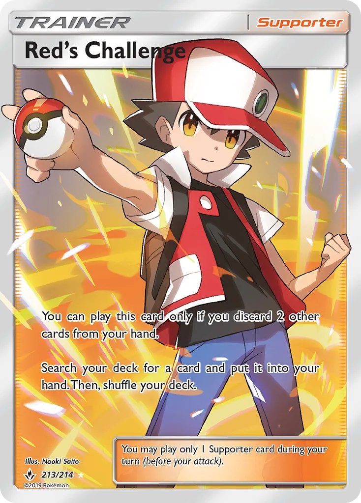 Red’s Challenge · Unbroken Bonds 213/214