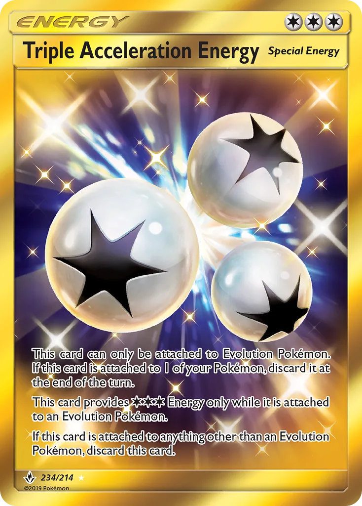 Triple Acceleration Energy · Unbroken Bonds 234/214