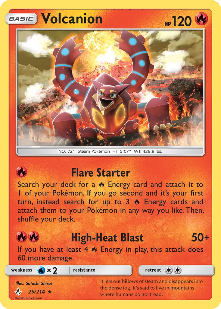 Volcanion · Unbroken Bonds 25/214
