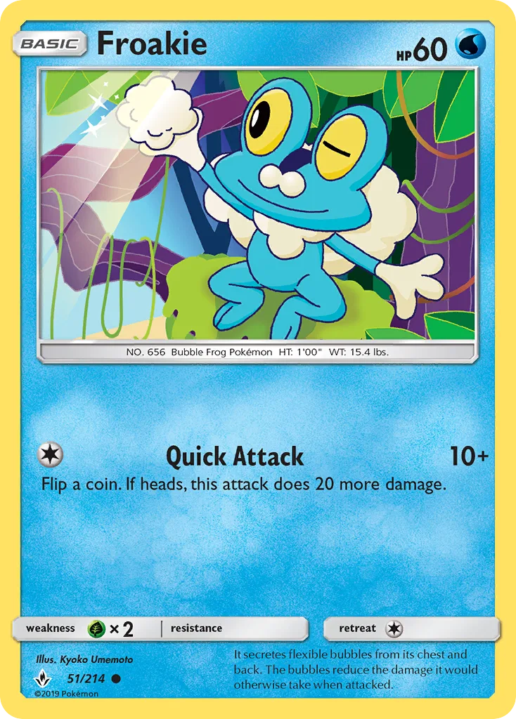 Froakie · Unbroken Bonds 51/214