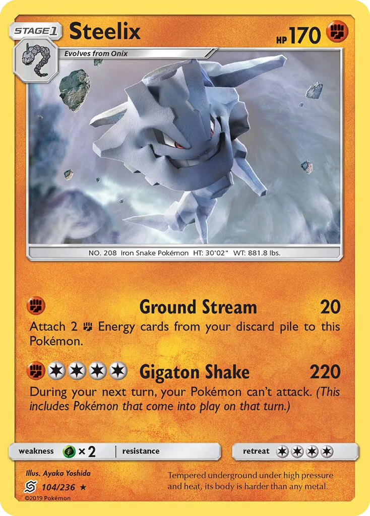 Steelix · Unified Minds 104/236
