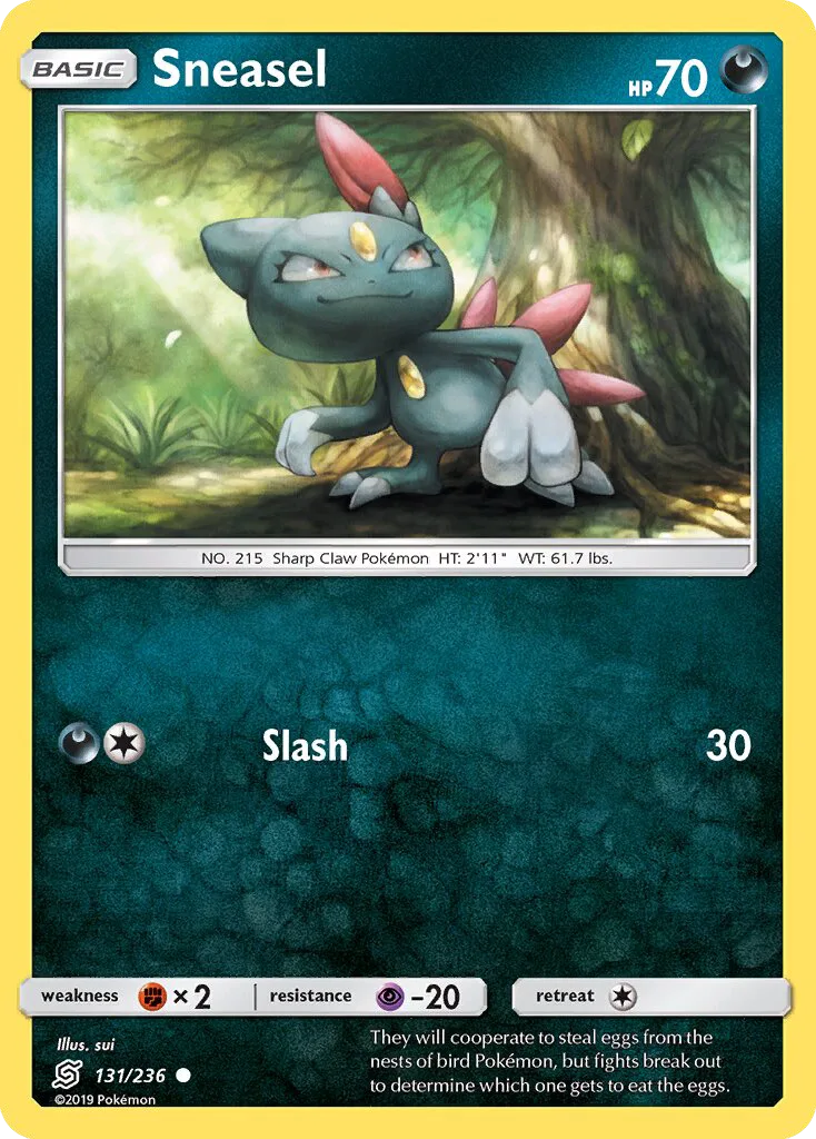 Sneasel · Unified Minds 131/236