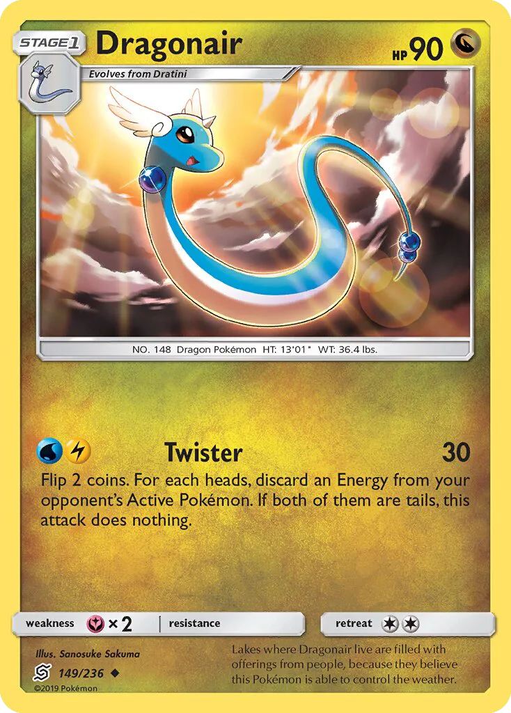 Dragonair · Unified Minds 149/236