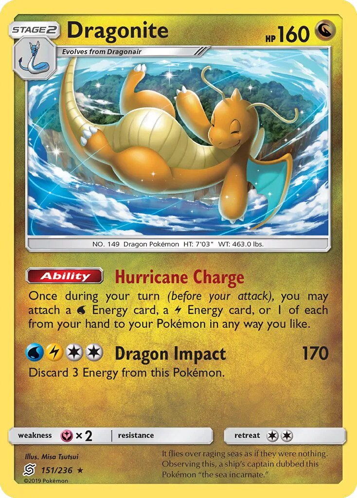 Dragonite · Unified Minds 151/236