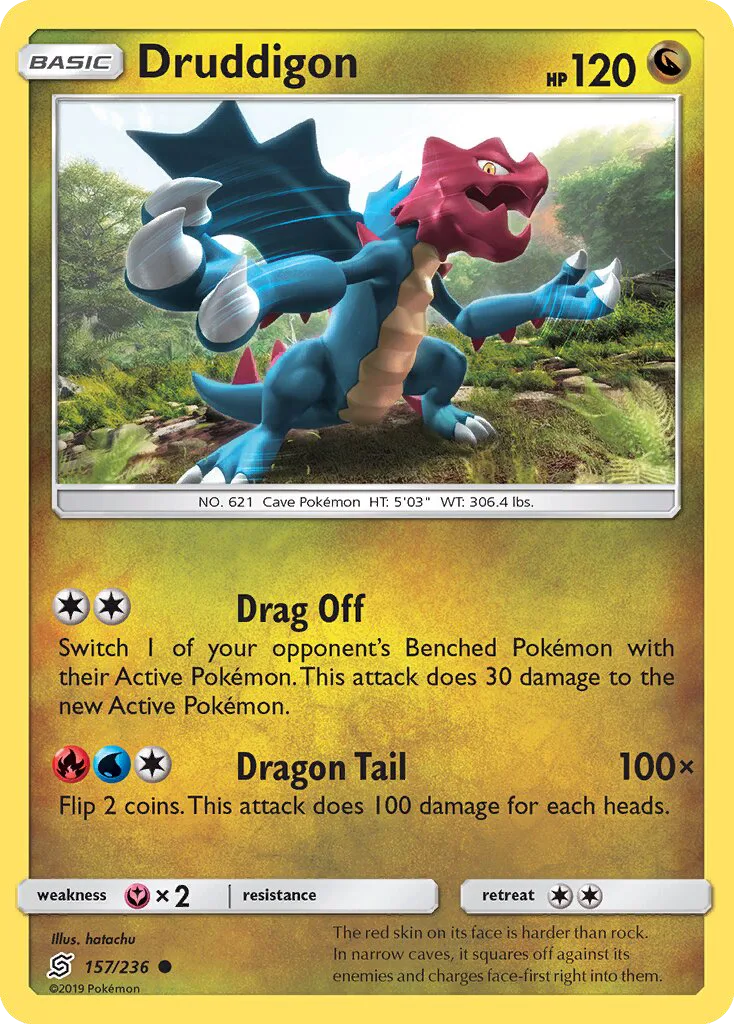 Druddigon · Unified Minds 157/236