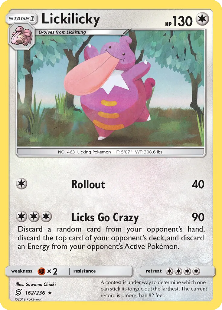 Lickilicky · Unified Minds 162/236