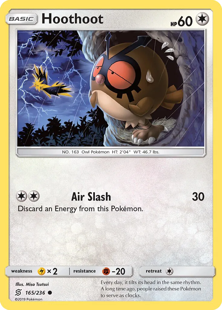 Hoothoot · Unified Minds 165/236